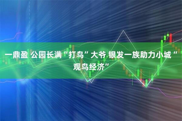 一鼎盈 公园长满“打鸟”大爷 银发一族助力小城“观鸟经济”